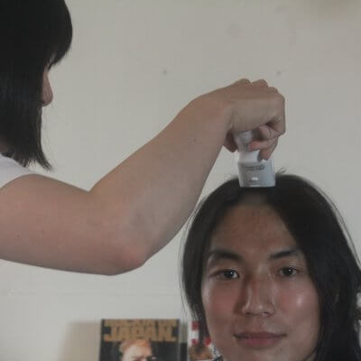 ちょんまげの髪型の作り方 歴史あるサムライヘアスタイルをガチで作った話 桑原淳 Junkuwabara 旅人美容師世界一周1000人カット 超超エリート株式会社代表