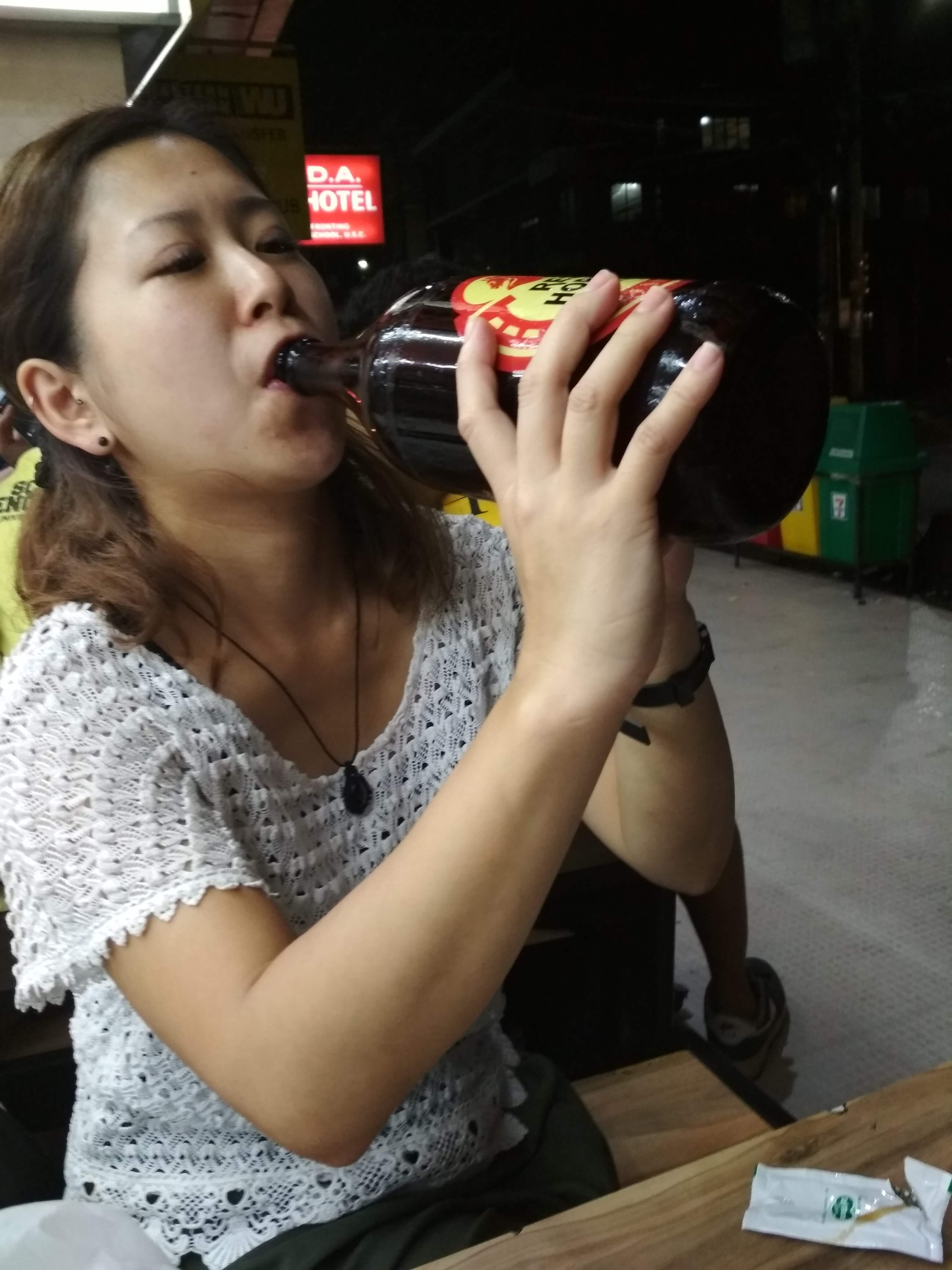 大酒飲み嫁